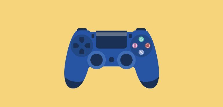 skills to look for in a good story telling narrator - illustration of a video game controller