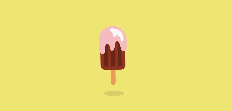 choose a voice over for your brand - illustration of ice cream