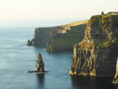 irish english voice over - cliffs of moher ireland