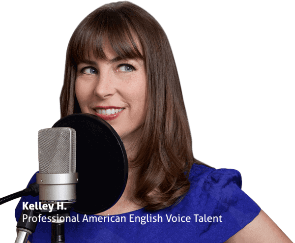 Professional American English Voice Talent - Kelley H.