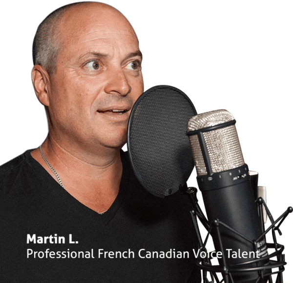 Professional French Canadian Voice Talent - Martin L.