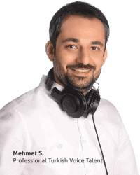 Professional Turkish Voice Talent - Mehmet S.