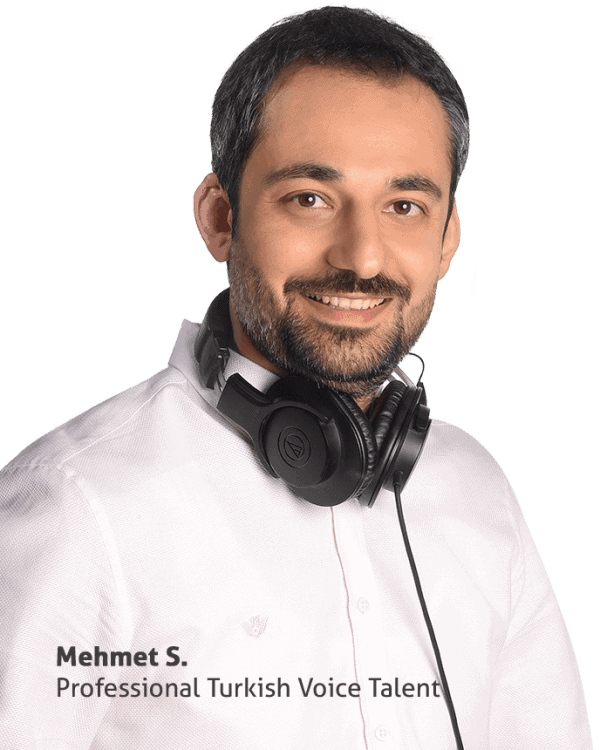 Professional Turkish Voice Talent - Mehmet S.