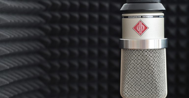 5 Questions to Ask a Voice Actor Before Recording - Neumann condenser microphone