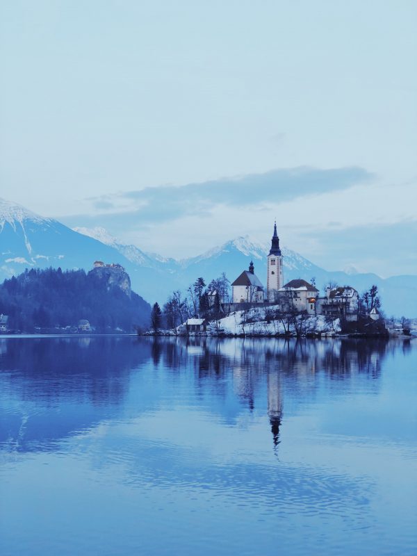 Slovenian voice actors - building on body water in bled slovenia