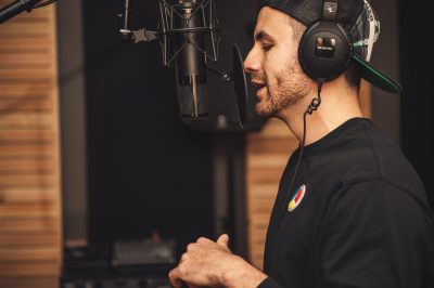 Finding the Best Narrator For Your Next Commercial - voice actor recording