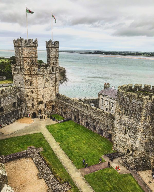 Welsh voice actors - Caernarfon Castle Wales