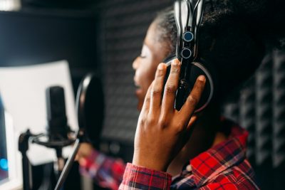 Dubbing-A Comprehensive Guide - Female voice talent recording