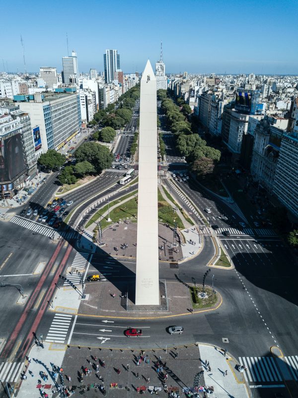 Argentinian Spanish voice actors - Aerial photo of Buenos Aires