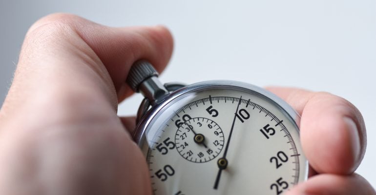 6 Tips for Directing Voiceover Talent — Person with Stopwatch