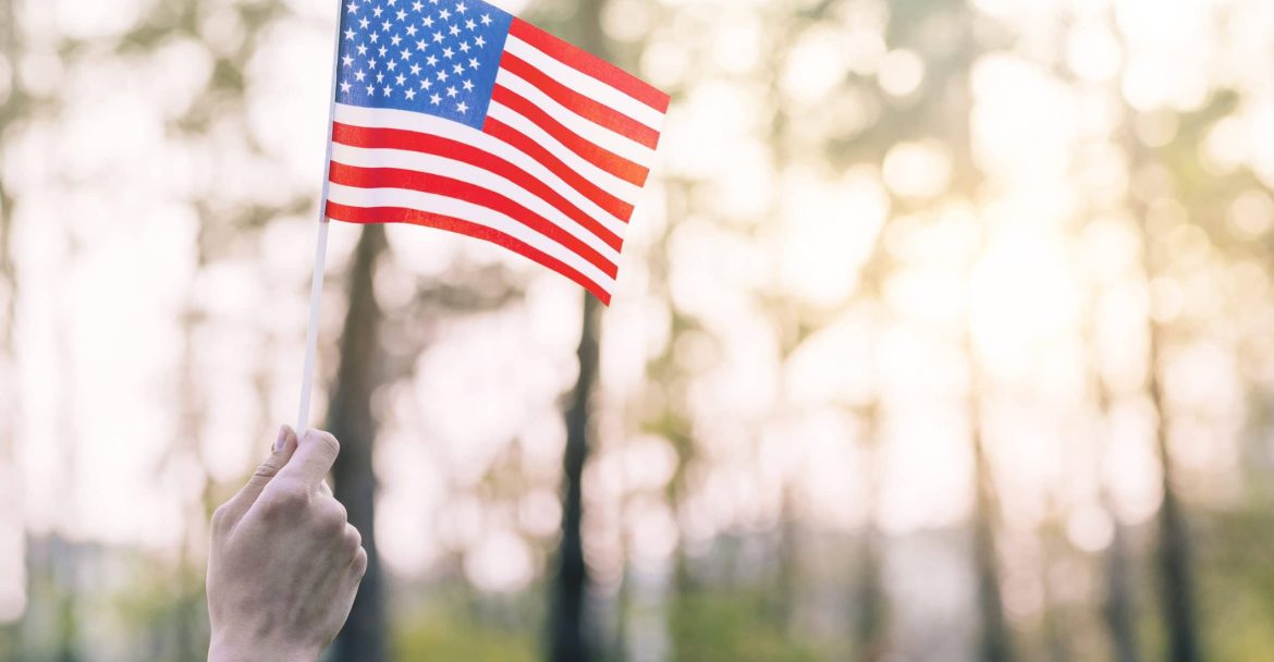 Different American Accents - American Flag