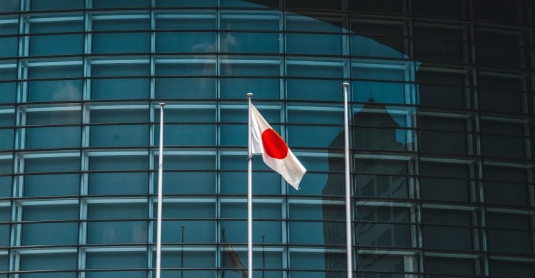 Japanese dialects - Japanese flag